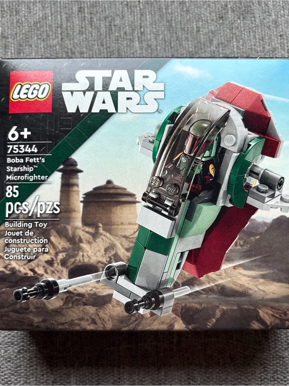 LEGO 75344 Star Wars Boba Fett's Starship Microfighter Retired Sealed NIB